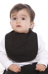 Royal Apparel 2035 Infant Bib - Black
