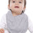 Royal Apparel 2035 Infant Bib - Heather Grey