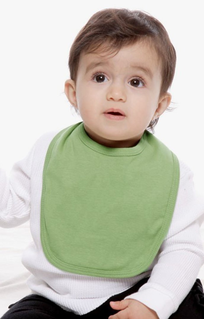 Royal Apparel 2035ORG Infant Organic Bib - Avocado