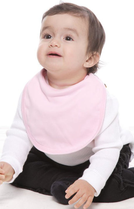 Royal Apparel 2035ORG Infant Organic Bib - Rose Pink