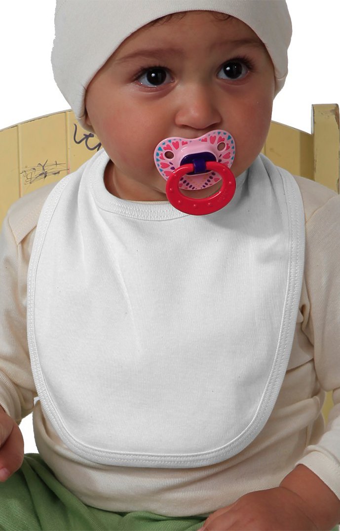 Royal Apparel 2035ORG Infant Organic Bib - Salt