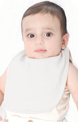 Royal Apparel 2035 Infant Bib - White