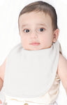 Royal Apparel 2035 Infant Bib - White