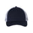Valucap Bio-Washed Trucker Cap - Valucap AH80 Valucap Navy/ White Adjustable