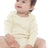 Royal Apparel 2037ORG Infant Organic Long Sleeve One Piece - Natural