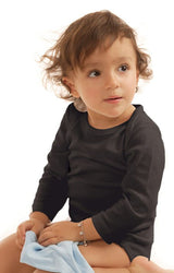 Royal Apparel 2037ORG Infant Organic Long Sleeve One Piece - Night