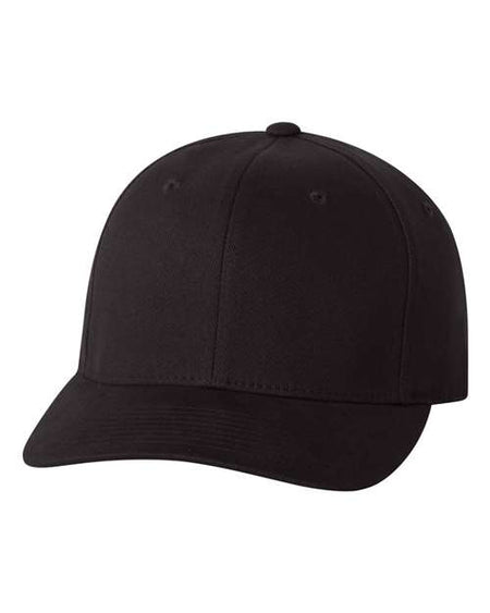 Flexfit Brushed Twill Cap - Flexfit 6377 Flexfit Black L/XL