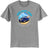 Joe's Surf Truck Design 50/50 Cotton Poly T-Shirts in Regular, Big and Tall Joe's USA Athletic Heather Small
