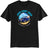 Joe's Surf Truck Design 50/50 Cotton Poly T-Shirts in Regular, Big and Tall Joe's USA Black Small
