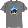 Joe's Surf Truck Design 50/50 Cotton Poly T-Shirts in Regular, Big and Tall