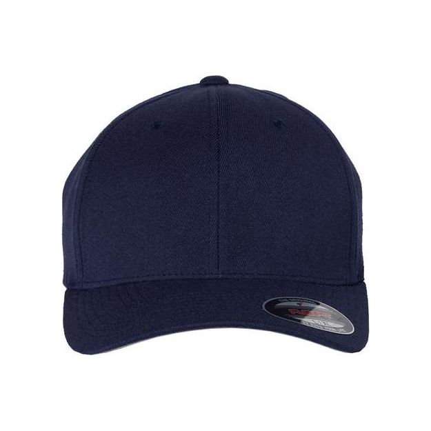 Flexfit Wool-Blend Cap - Flexfit 6477 Flexfit Navy S/M