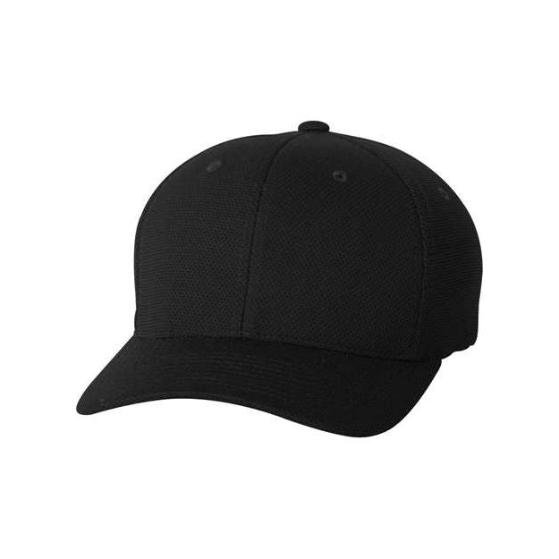 Flexfit Cool & Dry Piqué Mesh Cap - Flexfit 6577CD Flexfit Black One Size