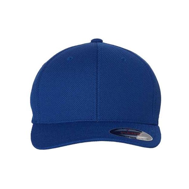 Flexfit Cool & Dry Piqué Mesh Cap - Flexfit 6577CD Flexfit Royal Blue One Size