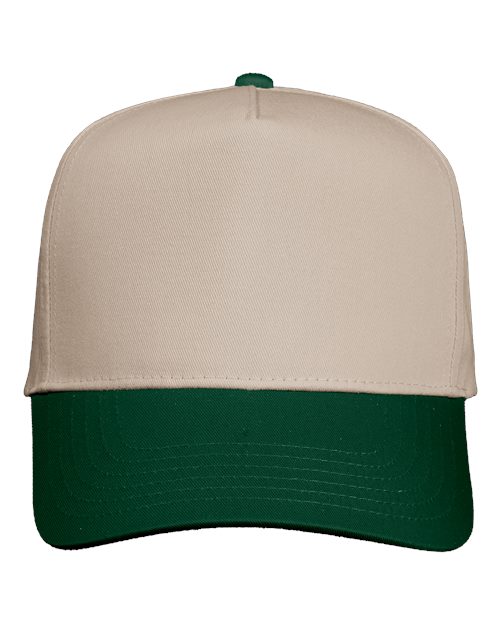 Valucap Five-Panel Twill Cap - Valucap 8869