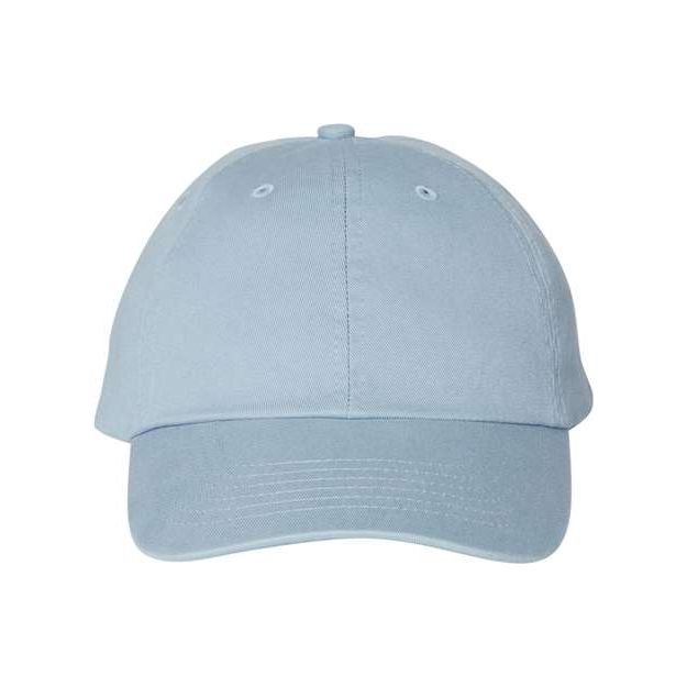 Valucap Bio-Washed Classic Dad Hat - Valucap VC300A Valucap Baby Blue Adjustable