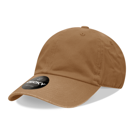 Decky 6 Panel Low Profile Relaxed Cotton Dad Hat | Decky 205
