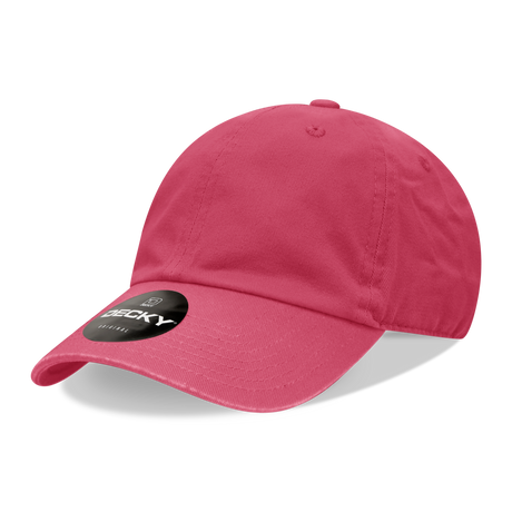 Decky 6 Panel Low Profile Relaxed Cotton Dad Hat | Decky 205