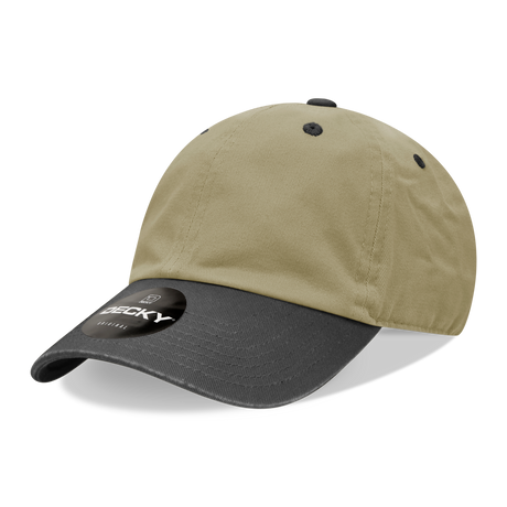Decky 6 Panel Low Profile Relaxed Cotton Dad Hat | Decky 205
