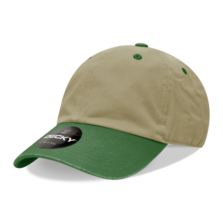 Decky 6 Panel Low Profile Relaxed Cotton Dad Hat | Decky 205
