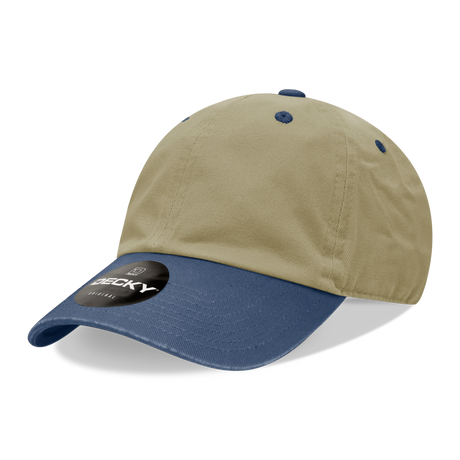 Decky 6 Panel Low Profile Relaxed Cotton Dad Hat | Decky 205