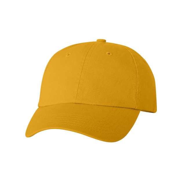 Valucap Bio-Washed Classic Dad Hat - Valucap VC300A Valucap Gold Adjustable