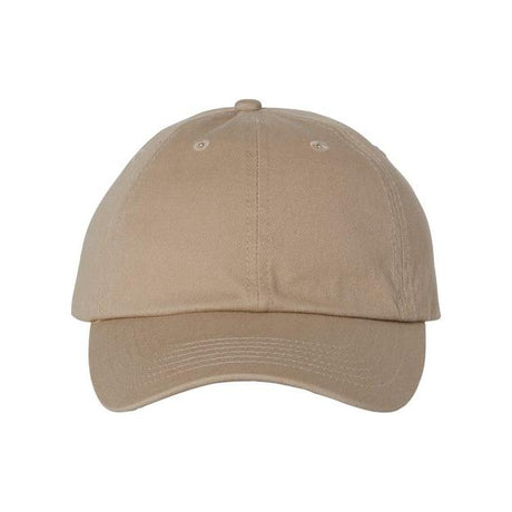 Valucap Bio-Washed Classic Dad Hat - Valucap VC300A Valucap Khaki Adjustable
