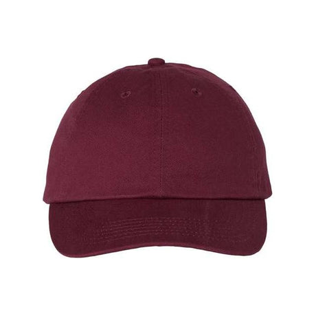 Valucap Bio-Washed Classic Dad Hat - Valucap VC300A Valucap Maroon Adjustable