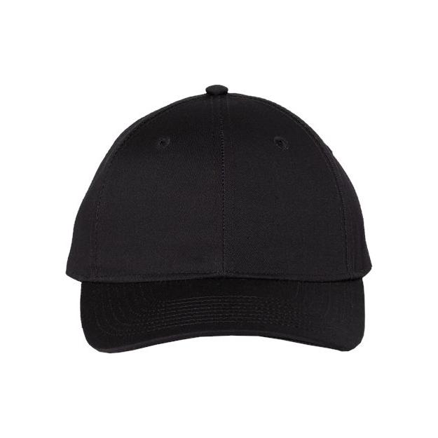Valucap Lightweight Twill Cap - Valucap VC100 Valucap Black Adjustable