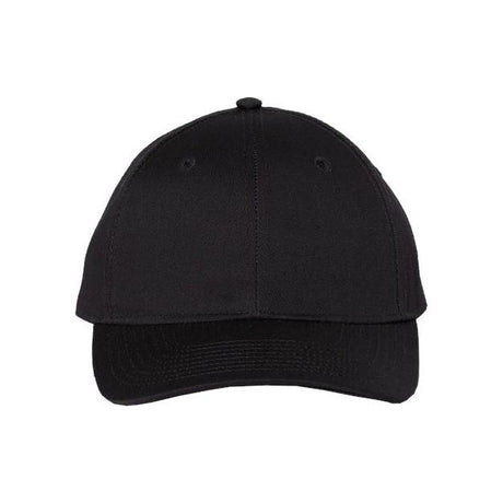 Valucap Lightweight Twill Cap - Valucap VC100 Valucap Black Adjustable