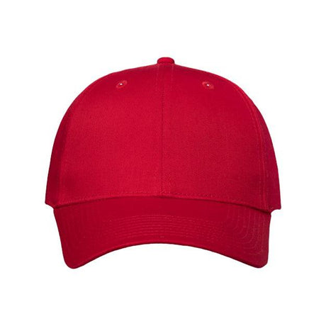Valucap Lightweight Twill Cap - Valucap VC100 Valucap Red Adjustable