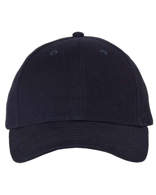 Sportsman Heavy Brushed Twill Structured Cap - Sportsman 9910 Sportsman Navy Adjustable