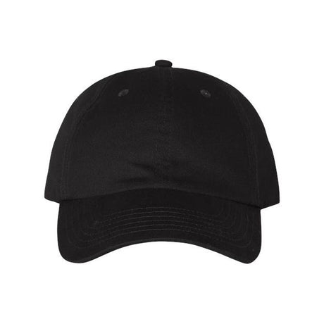 Valucap Brushed Twill Cap - Valucap VC200 Valucap Black Adjustable