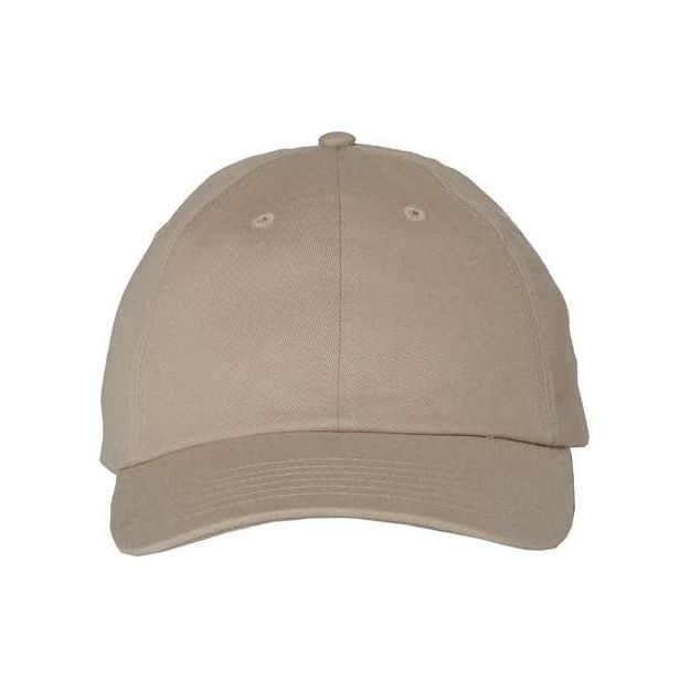 Valucap Brushed Twill Cap - Valucap VC200 Valucap Khaki Adjustable