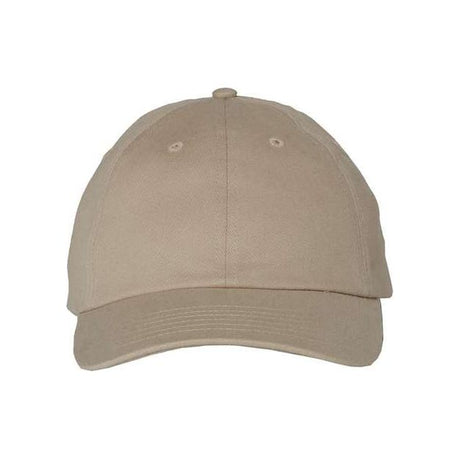 Valucap Brushed Twill Cap - Valucap VC200 Valucap Khaki Adjustable
