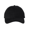 Valucap Heavy Brushed Twill Unstructured Cap - Valucap 9610 Valucap Black Adjustable