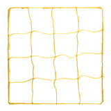 4.0 MM OFFICIAL SIZE SOCCER NET ORANGE