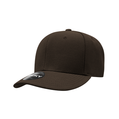 Decky 6 Panel Low Profile Structured Acrylic/Polyester Cap | Decky 206