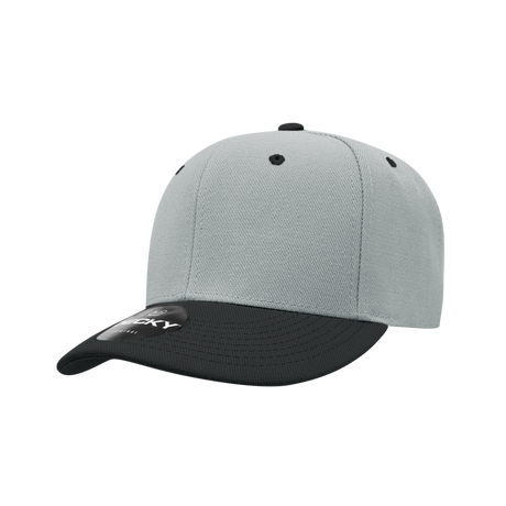 Decky 6 Panel Low Profile Structured Acrylic/Polyester Cap | Decky 206