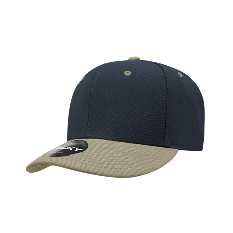 Decky 6 Panel Low Profile Structured Acrylic/Polyester Cap | Decky 206