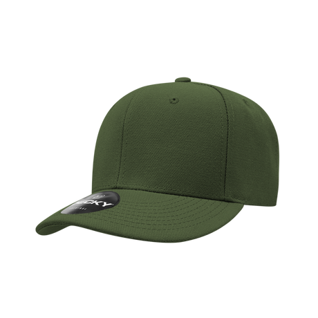 Decky 6 Panel Low Profile Structured Acrylic/Polyester Cap | Decky 206