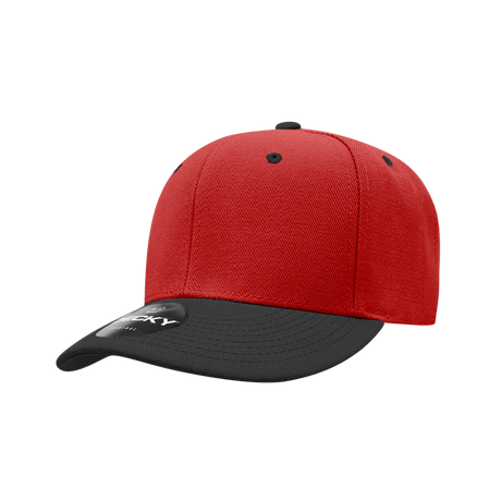 Decky 6 Panel Low Profile Structured Acrylic/Polyester Cap | Decky 206