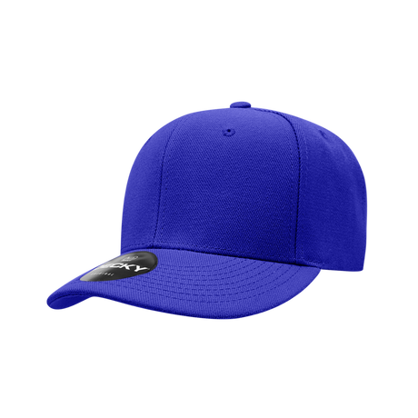 Decky 6 Panel Low Profile Structured Acrylic/Polyester Cap | Decky 206
