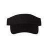 Valucap Bio-Washed Visor - Valucap VC500 Valucap Black Adjustable