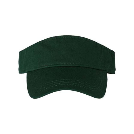 Valucap Bio-Washed Visor - Valucap VC500 Valucap Forest Adjustable