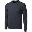DRIEQUIP Mens Long Sleeve Moisture Wicking Heathered T Shirts In XS-4XL DRI-EQUIP X-Small Graphite Heather