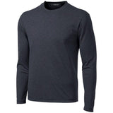 DRIEQUIP Mens Long Sleeve Moisture Wicking Heathered T Shirts In XS-4XL DRI-EQUIP X-Small Graphite Heather