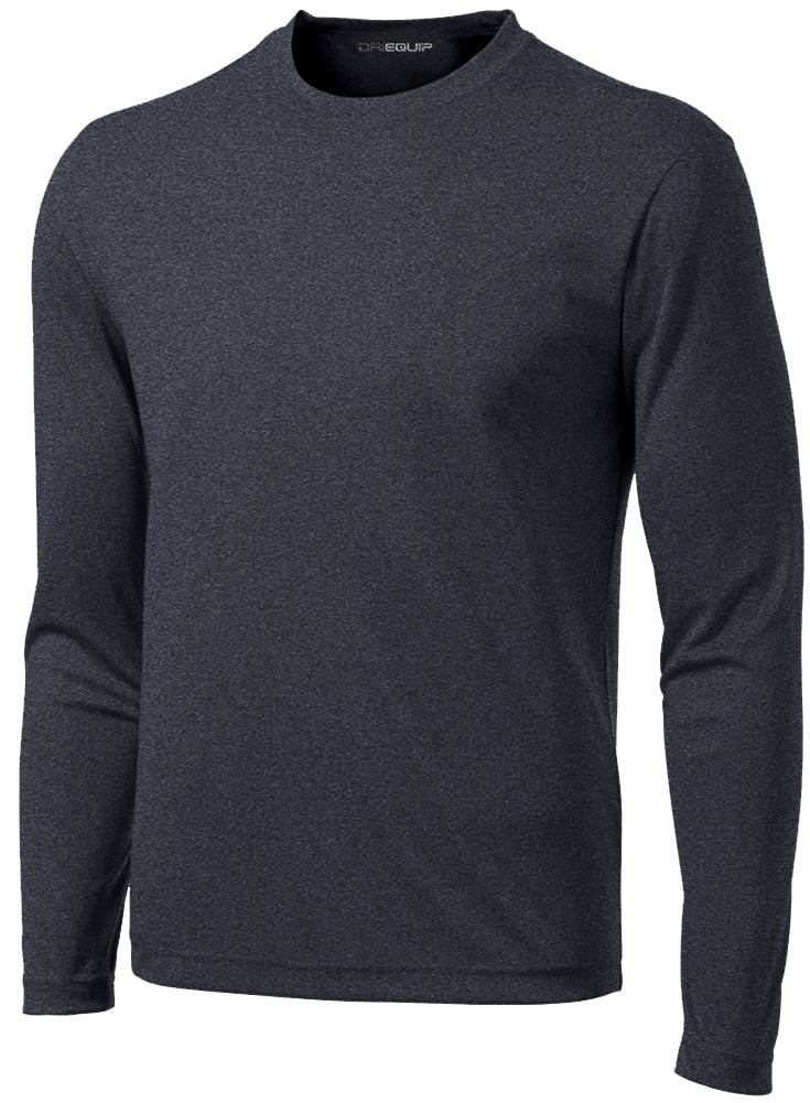 DRIEQUIP Mens Long Sleeve Moisture Wicking Shirts