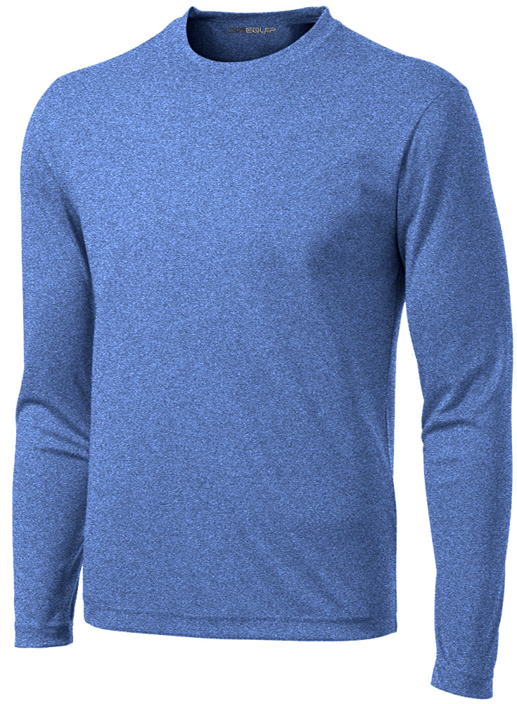 DRIEQUIP Mens Long Sleeve Moisture Wicking Shirts