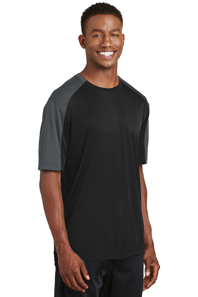 Men's PosiCharge Competitor Sleeve-Blocked Tee