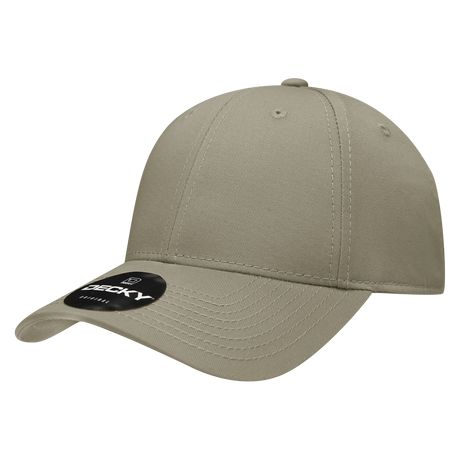 Decky 6 Panel Low Profile Structured Cotton Cap | Decky 209